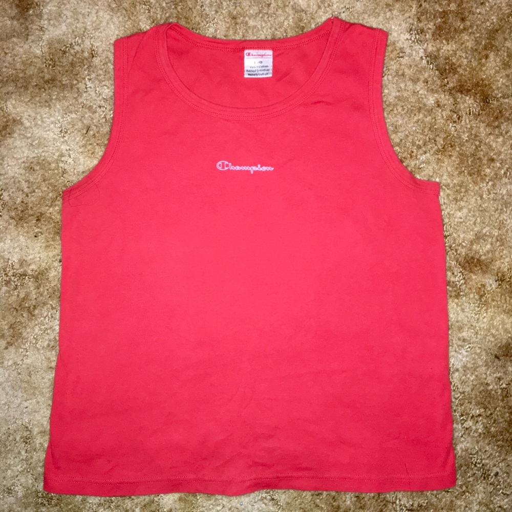Vintage Red Champion Tank Top